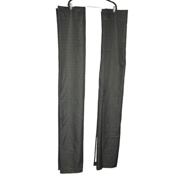 2 Panels Gray Blackout Curtains 62”X42” - Picture 1 of 3